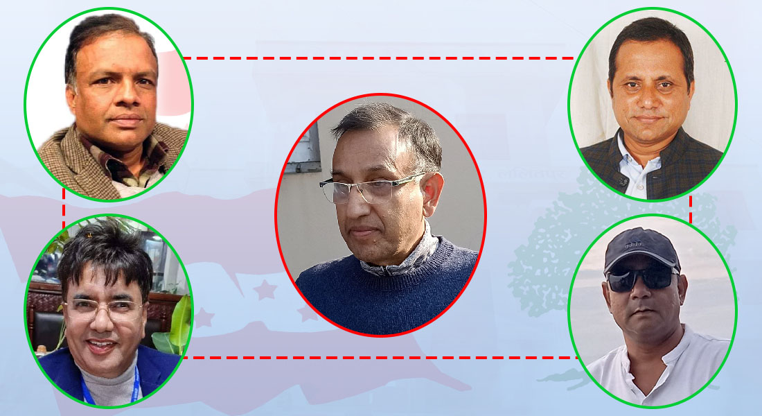 महेश आचार्यलाई कांग्रेसका चार युवा नेताको चुनौती !
